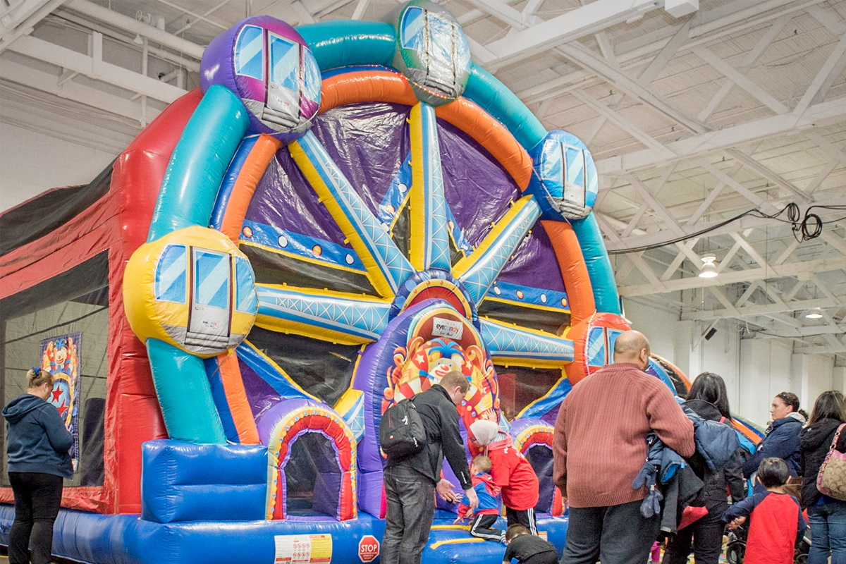 Family Day Weekend mini schedule infographic