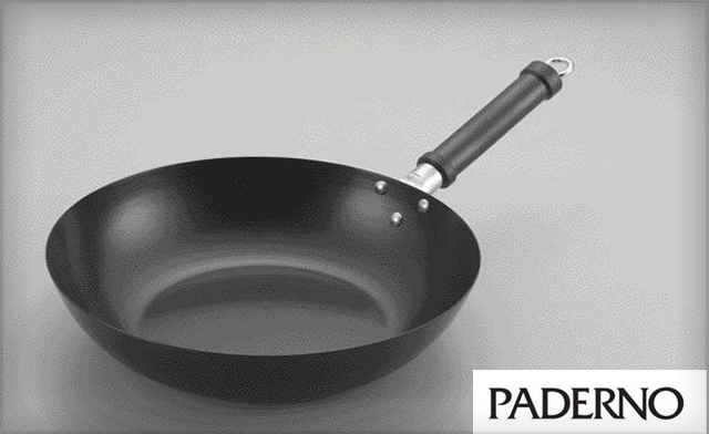 Image of $19.99 for a 12" Paderno Stir Fry Wok (a $59.99 Value)