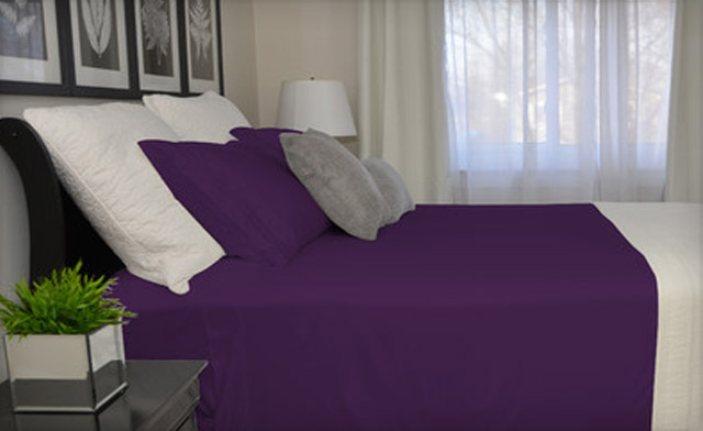Image of $25.13 for 1500 Thread Count Bed Sheets Available in Twin, Double Queen, or King Sizes (a $119 Value)