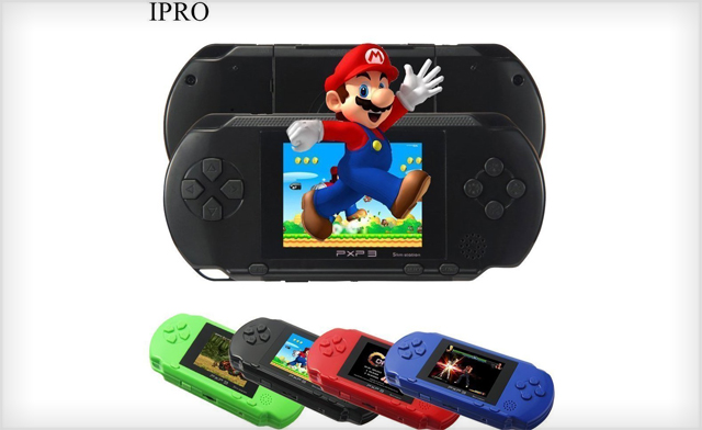 Image of $42.99 for a 16-Bit Handheld Portable Retro Games Console with 150+ Games (a $93 Value)