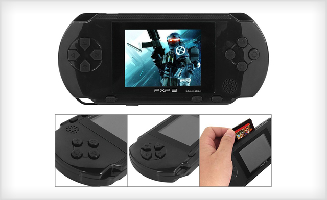 Image of $42.99 for a 16-Bit Handheld Portable Retro Games Console with 150+ Games (a $93 Value)