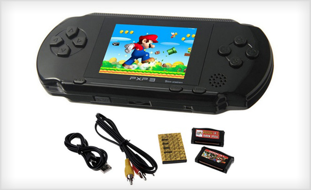 Image of $42.99 for a 16-Bit Handheld Portable Retro Games Console with 150+ Games (a $93 Value)