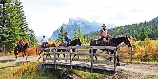 Image of $29 & up - Horseback Tour in Banff National Park Thru Summer