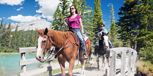 Image of $29 & up - Horseback Tour in Banff National Park Thru Summer