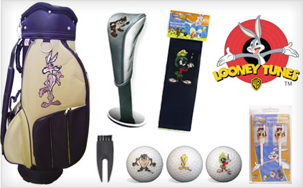 Looney Tunes ゴルフバッグ Coyotes/Bugs TNT Golf: Option 3: $89 for a Deluxe Wile E. Coyote Golf Bag| WagJag