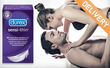 Image of $34 for 4 x 12 Packs of Durex Sensi-Thin Condoms (a $52 Value) - Shipping Included