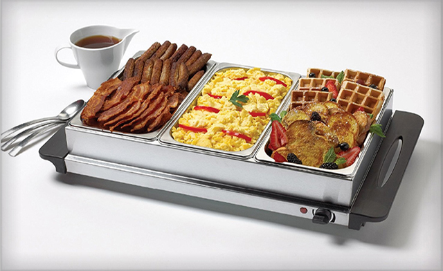 Image of $55.99 for a Factory Re-Conditioned Betty Crocker 3-Tray Buffet Server (a $326.57 Value)