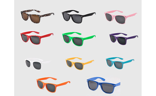 Image of $8.24 for a 2-Pack of Ray Ban Inspired Wayfarer Sunglasses (a $65 Value)