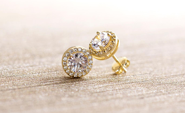 Image of $9.99 for 3.44 CTTW Halo Stud Earrings with Swarovski Elements (an $89 Value)