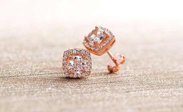 Image of $9.99 for 3.44 CTTW Halo Stud Earrings with Swarovski Elements (an $89 Value)