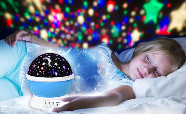 Image of $25 for a Kids LED Rotating Projection Lamp (a $39 Value)
