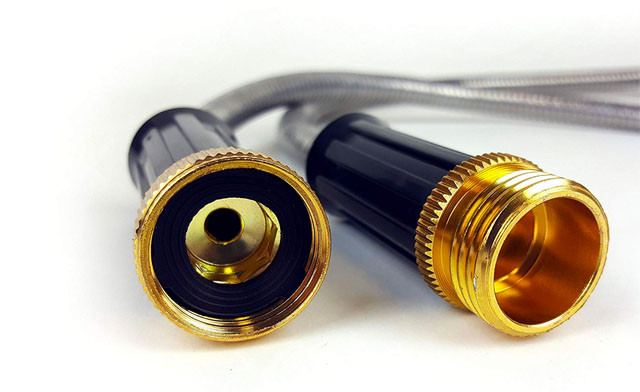 Image of Up to 53% off an Arctic Sky Stainless Steel Garden Hose