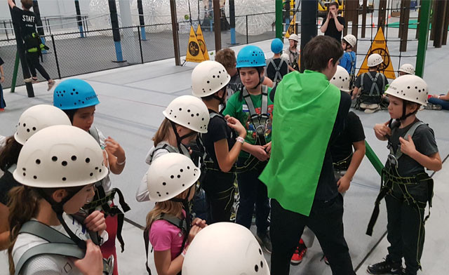 Image of $15 for 1-Hour "Street Level Pass" with a Trampoline Ride or "Aerial Course Pass" with a Zipline Ride (a $23 Value)