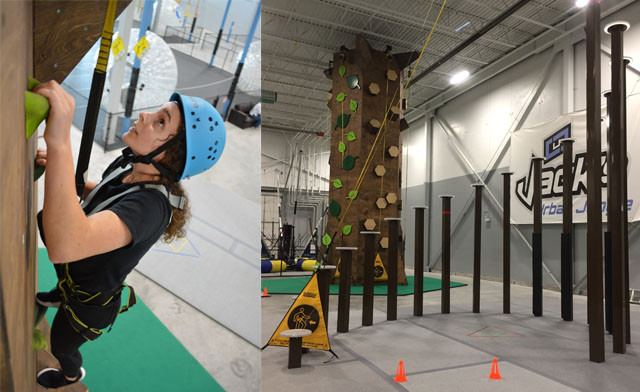 Image of $15 for 1-Hour "Street Level Pass" with a Trampoline Ride or "Aerial Course Pass" with a Zipline Ride (a $23 Value)
