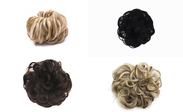 16 85 For A Messy Bun Hair Extension Scrunchie A 39 Value Wagjag