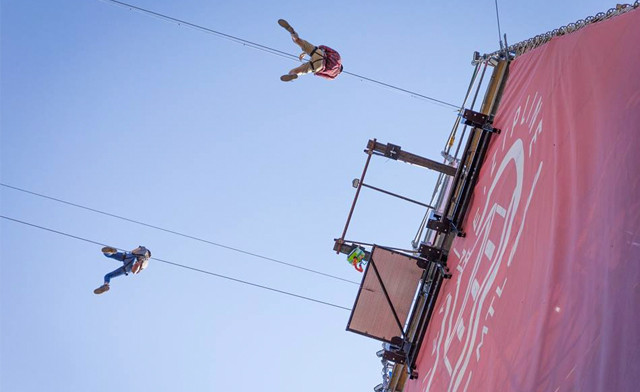 Image of $14.99 for 1 Pass at Tyrolienne MTL Zipline in the Old Port (a $25 Value)