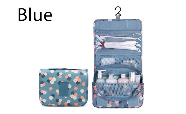 Image of $12 for a Hanging Waterproof Cosmetic Makeup Bag (a $48 Value)