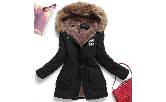 Image of $39 for a Women's Fur-Lined Parka Coat (a $149 Value)