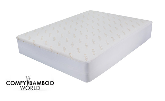 Image of Up to 76% off a Copper Infused Mattress Protector