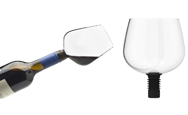 Image of $35 for a Wine Bundle - Two Wine Chiller Sticks, Two Vacuum Wine Bottle Stoppers, & a Wine Glass Bottle Topper (a $57.15 Value)