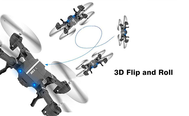 Image of $89 for a 2.4G 4-Channel Foldable Drone with Wifi 720P Camera and Altitude Hold Mode (a $135 Value)
