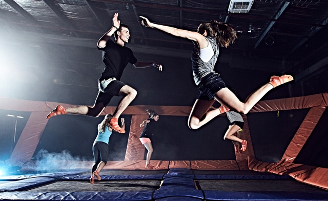 Image of $120 for a 1-Year Membership to Sky Zone Trampoline Park (a $293.80 Value)