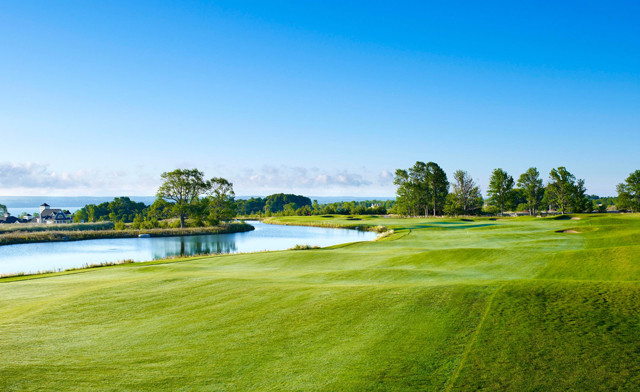 Image of Up to 58% off 18 Holes of Golf for 2 People with a Cart and Same-Day Replay