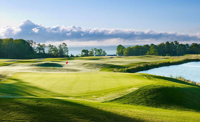 Image of Up to 58% off 18 Holes of Golf for 2 People with a Cart and Same-Day Replay