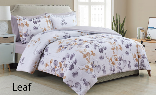 Up To 60 Off 7 Piece Printed Bed In A Bag Comforter Sets Wagjag