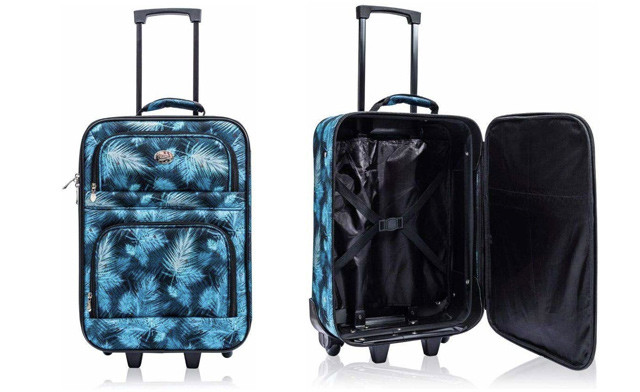 Image of $25.95 for a Jetstream 18-Inch Rolling Suitcase (a $59.99 Value)