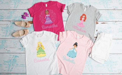 $6.99 for a Personalized Princess T-Shirt (a $26.66 Value) $6.99 for a Personalized Princess T-Shirt (a $26.66 Value)