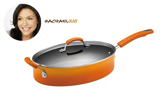 Image of $37.94 for a Rachael Ray 5 Qt. Oval Non-Stick Saute Pan (a $99.99 Value)