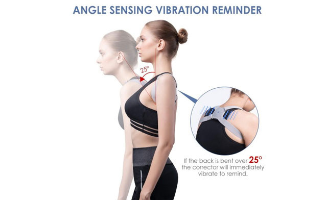 Image of $14.87 for a Smart Back Posture Corrector Trainer with Intelligent Sensor Vibration Reminder (a $49 Value)