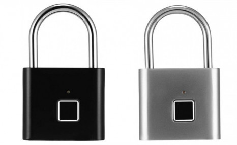 Fingertech Lock $18.64 for a Smart Fingerprint Lock Keyless Anti-theft Padlock with USB ...