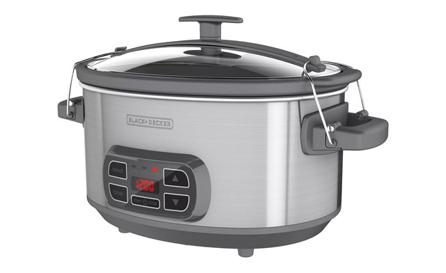 Image of $35 for a Black + Decker 7Qt Digital Slow Cooker - Factory Reconditioned (a $99.99 Value)