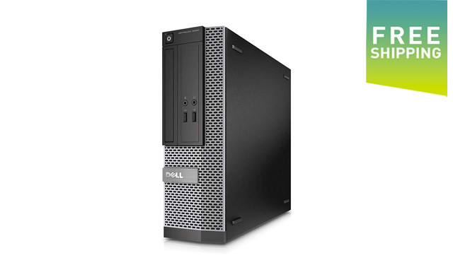 Image of $619 for a Dell OptiPlex 3020, SFF, Core i7-4770 up to 3.90 GHz, 8GB DDR3, NEW 240GB SSD, Win10 Pro 64 - Refurbished (a $789 Value)