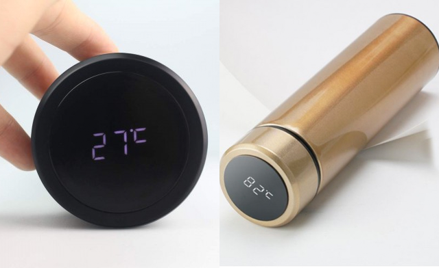 Image of $18 for a Stainless Steel Vacuum Smart Thermal Bottle (a $25 Value)