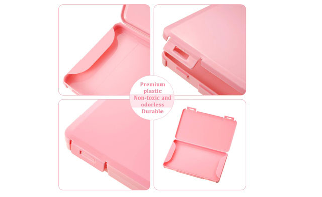 Image of $34.99 for 6 Reusable Plastic Face Covering Storage Boxes (a $49 Value)