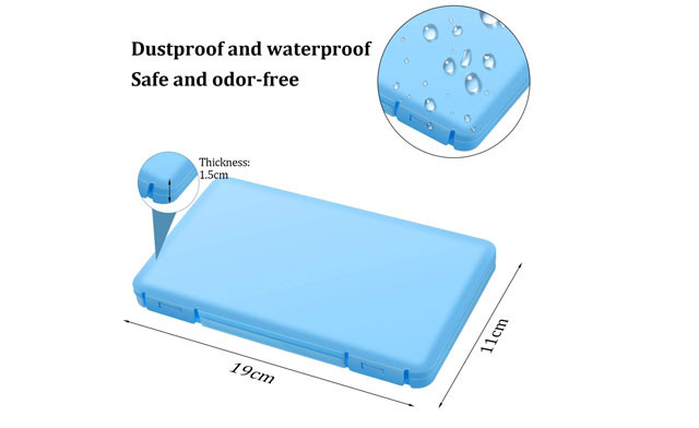 Image of $34.99 for 6 Reusable Plastic Face Covering Storage Boxes (a $49 Value)