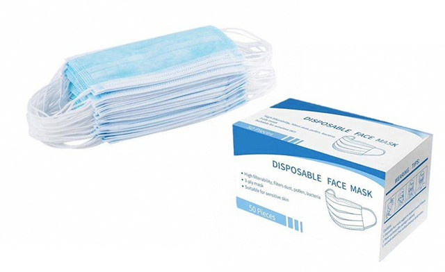 Image of $16.95 & Up for 3-Ply Disposable Face Masks (Non-Medical Grade)