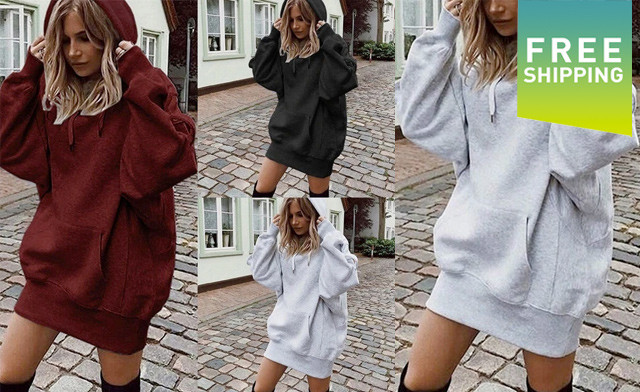 Image of $35.95 for a Women's Oversized Hoodie (an $89 Value)