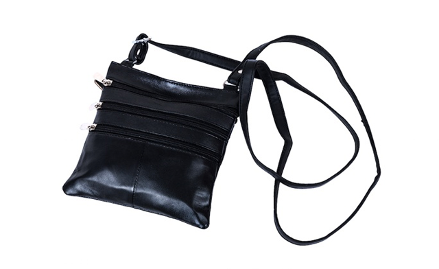 Image of $21.95 for a Leather Cross Body Bag (a $79.99 Value)