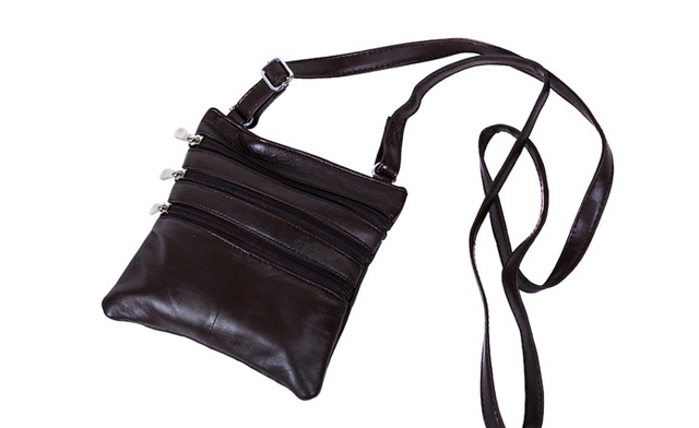 Image of $21.95 for a Leather Cross Body Bag (a $79.99 Value)