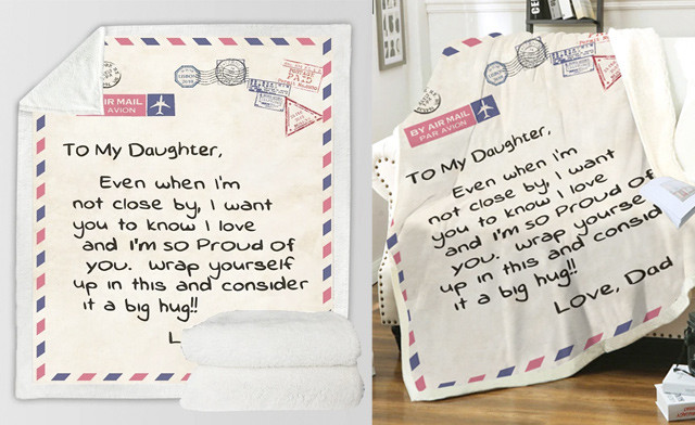 Image of Up to 58% off an Envelope Fleece Blanket
