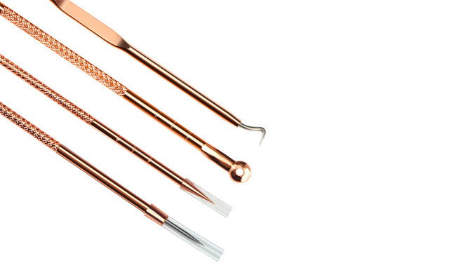 Image of $15.95 for a Rose Gold Blemish Extractor Set (a $29 Value)