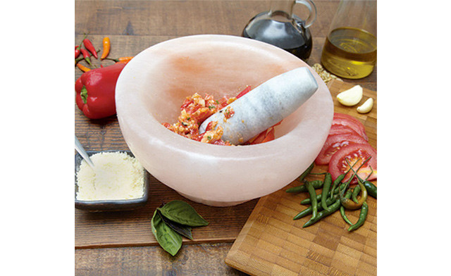 Image of Up to 69% Off a Himalayan Salt Mortar & Pestle 