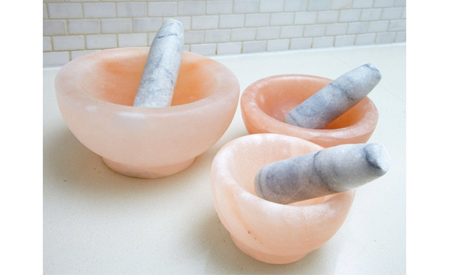 Image of Up to 69% Off a Himalayan Salt Mortar & Pestle 