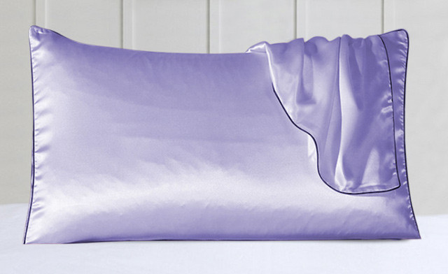 Image of Up to 65% off a Silk Pillow Case with Trim