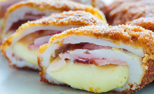 Image of $40 for 4 kg of Breaded Chicken Cordon - Stuffed with Ham & Swiss (an $80 Value)
