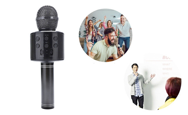 Image of $33.95 for a Wireless Bluetooth Karaoke Microphone (a $79 Value)